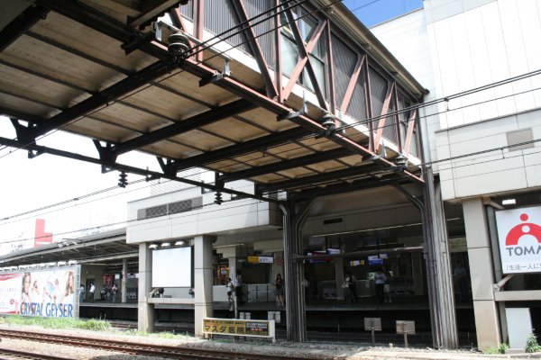 JR 東日本山手線【高田馬場駅】跨線橋古レール架構